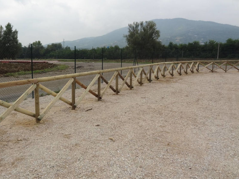 staccionata in legno